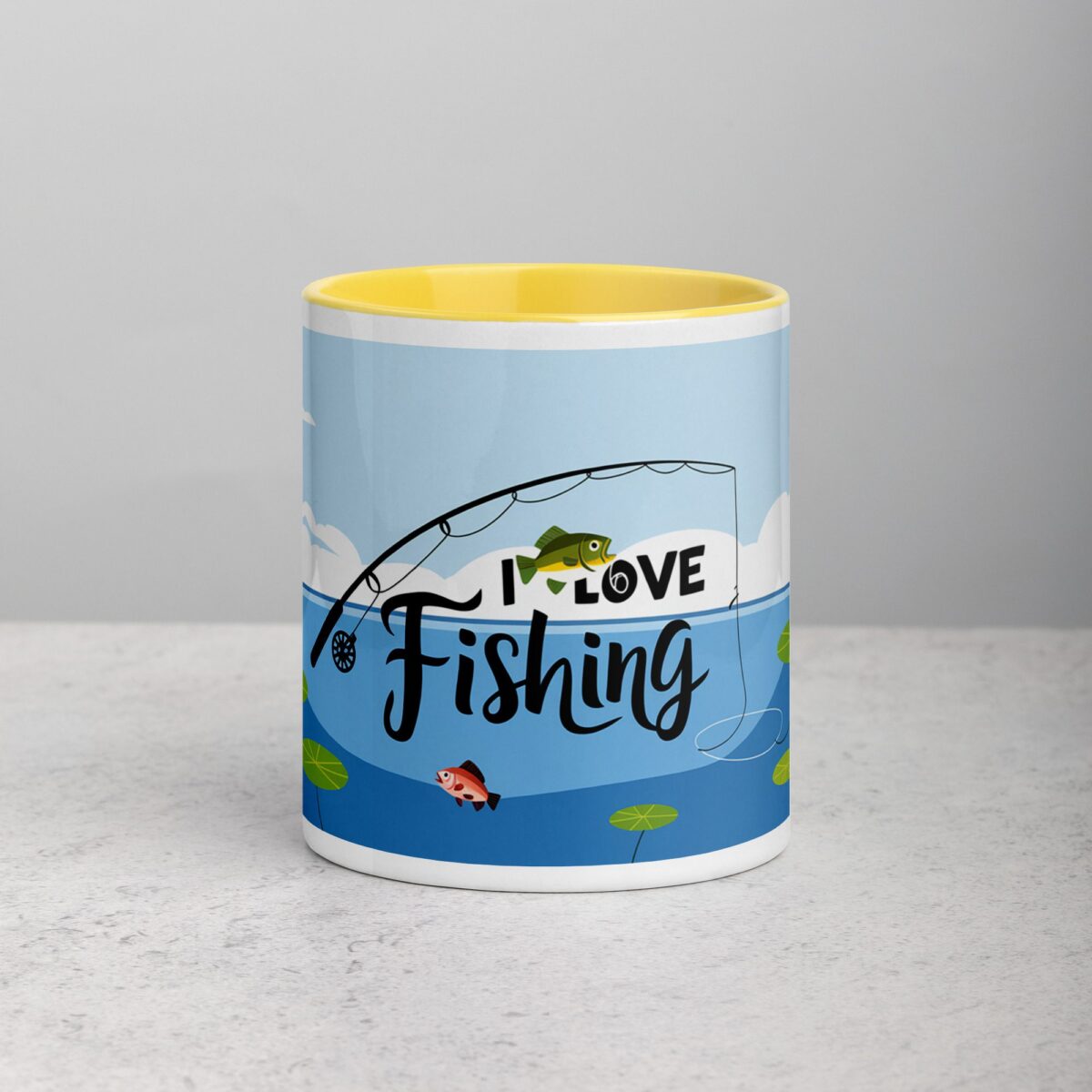 I Love Fishing Elegant Coffee Mug & Tea Cup - Image 19