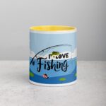 I Love Fishing Elegant Coffee Mug & Tea Cup - Image 19