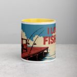 I Love Fishing Retro Coffee Mug & Tea Cup - Image 19