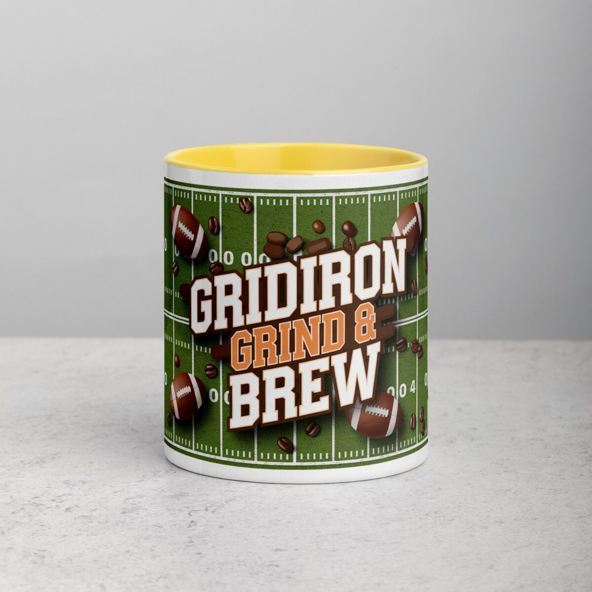 Gridiron Grind & Brew Football Mug - Image 19