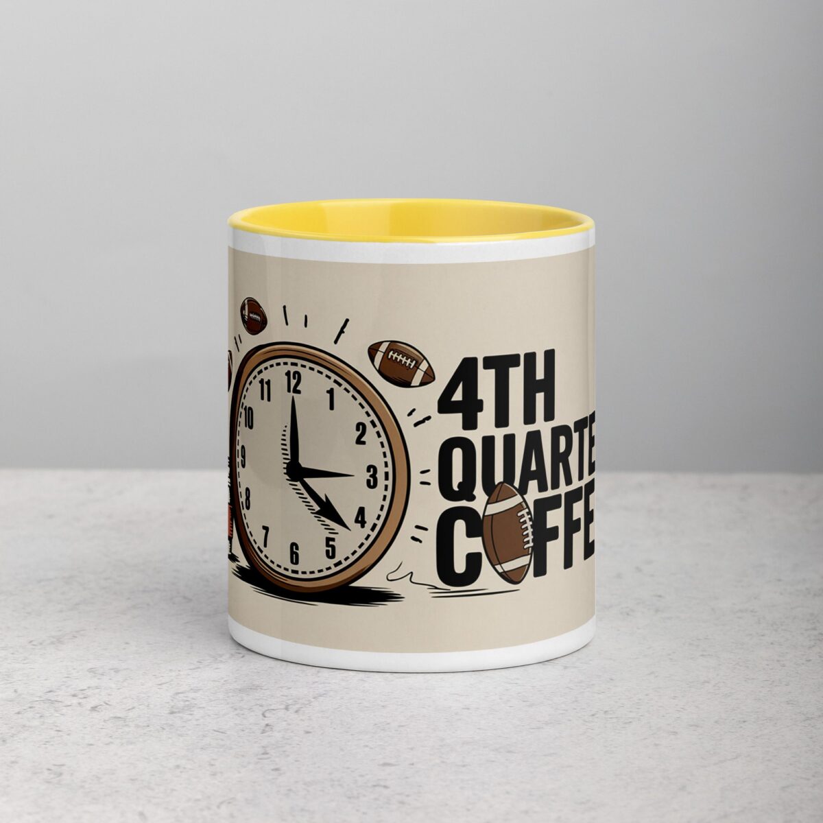 4th Quarter Coffee Football Mug - Image 19
