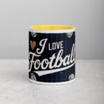 I Love Football Sophisticated Coffee Mug & Tea Cup - Image 19