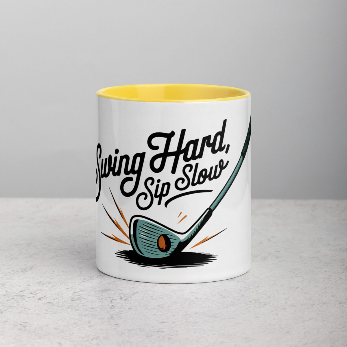 Swing Hard, Sip Slow Golf Coffee Mug - Image 19