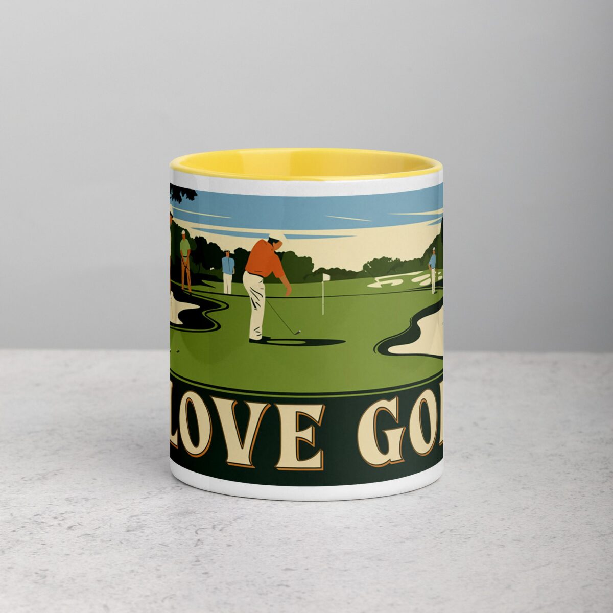 I Love Golf Retro Coffee Mug & Tea Cup - Image 19