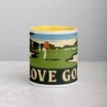 I Love Golf Retro Coffee Mug & Tea Cup - Image 19