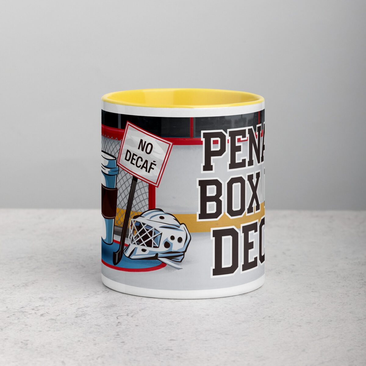Penalty Box for Decaf Hockey Coffee Mug - Image 19