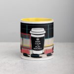 Keep Calm and Play Hockey Coffee Mug & Tea Cup - Image 19