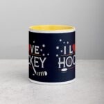 I Love Hockey Sophisticated Hockey Coffee Cup - Image 19