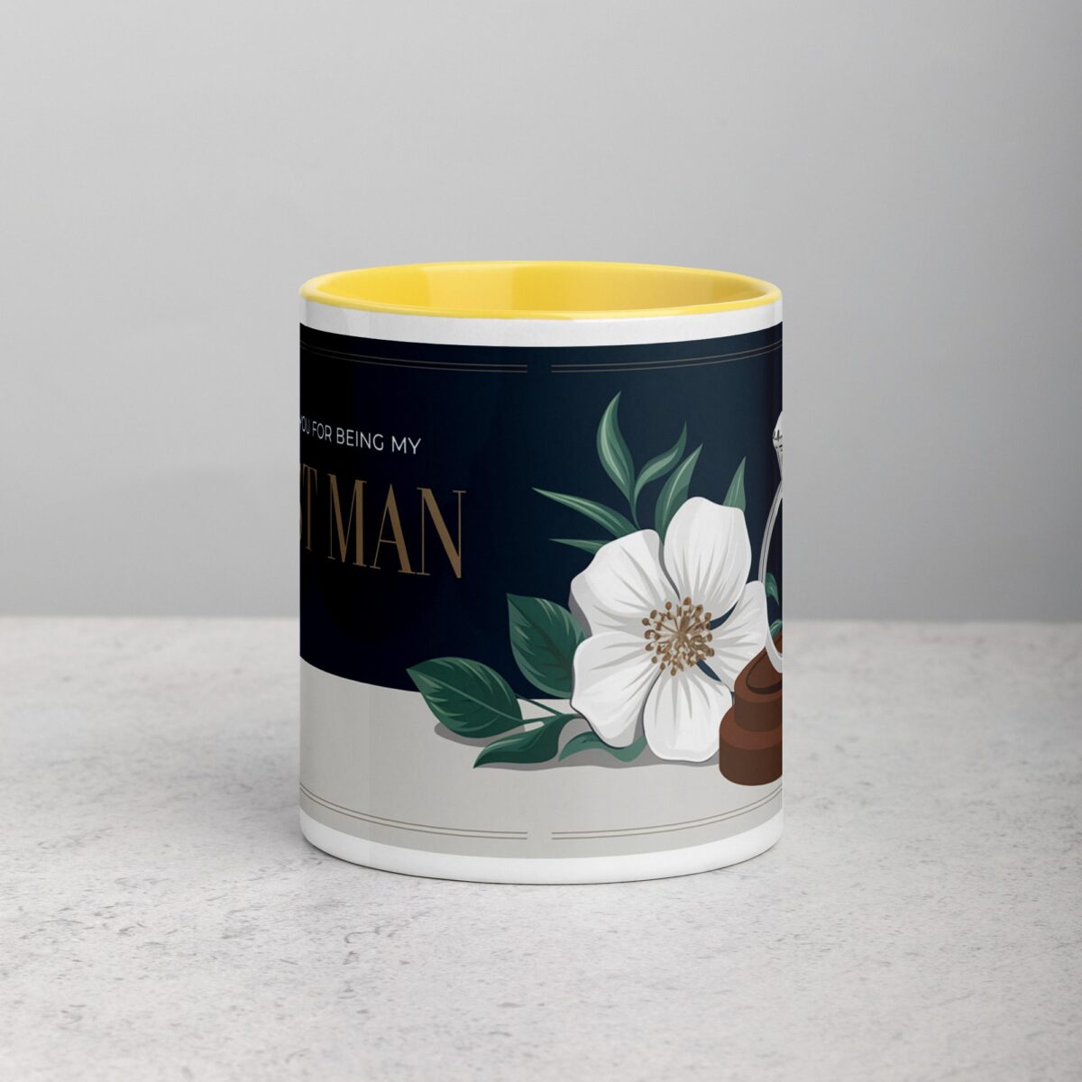 Sophisticated Thank You Best Man Coffee Mug & Tea Cup - Image 19