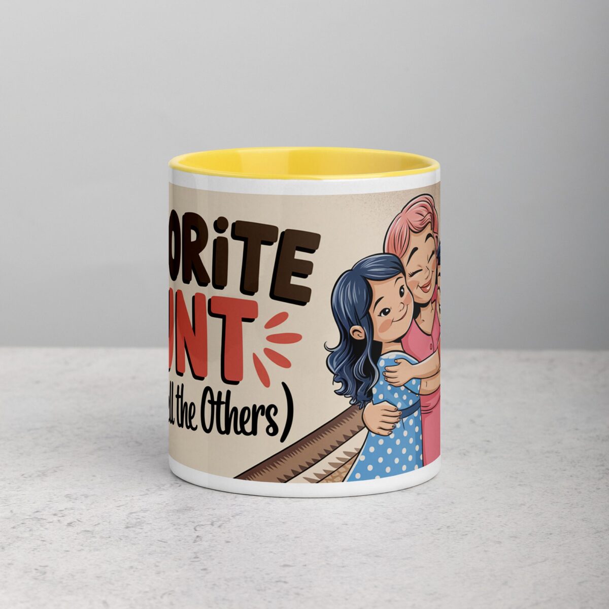 Favorite Aunt (Don’t Tell the Others) Coffee Mug - Image 19