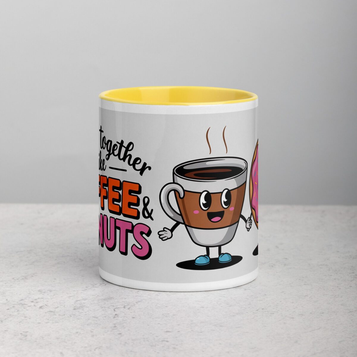 We Go Together Like Coffee & Donuts Friend Mug - Image 19