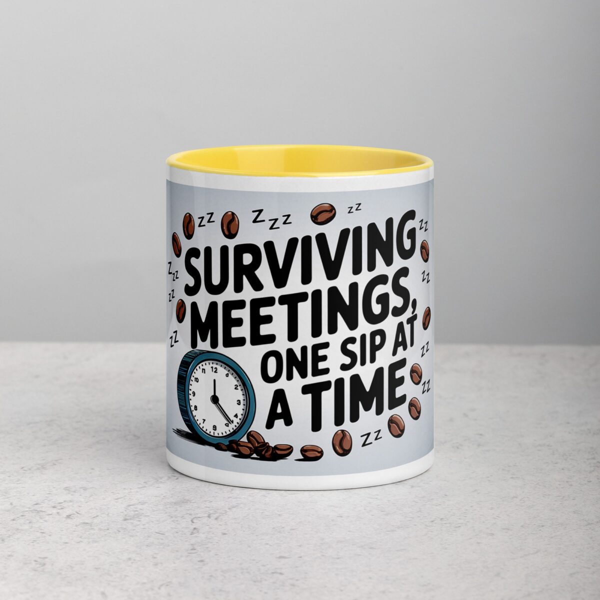 Surviving Meetings, One Sip at a Time Co-Worker Coffee Mug - Image 19