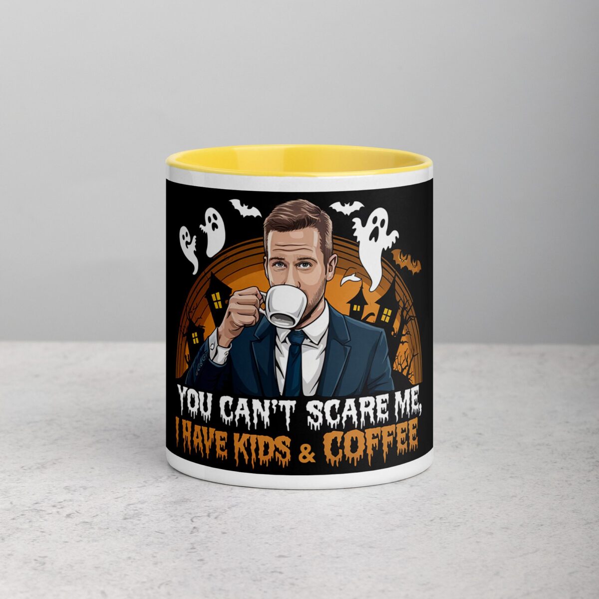 You Can't Scare Me, I Have Kids & Coffee Dad Mug - Image 19