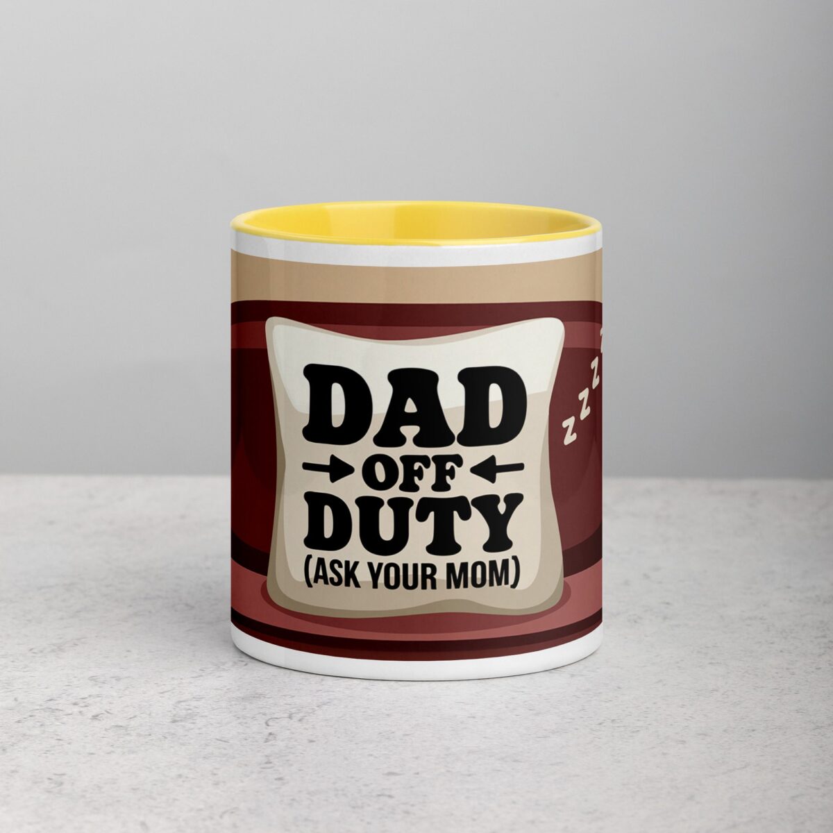 Dad Off Duty (Ask Your Mom) Coffee Mug - Image 19