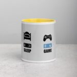 Eat, Sleep, Game, Repeat Gamer Coffee Mug - Image 19