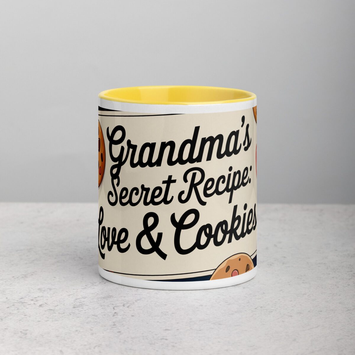 Grandma’s Secret Recipe: Love & Cookies Coffee Mug - Image 19