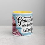 Grandmas Are Just Moms with Extra Frosting Coffee Mug - Image 19