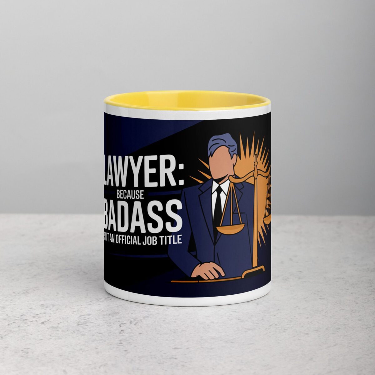Lawyer: Because Badass Isn’t an Official Job Title Coffee Mug - Image 19