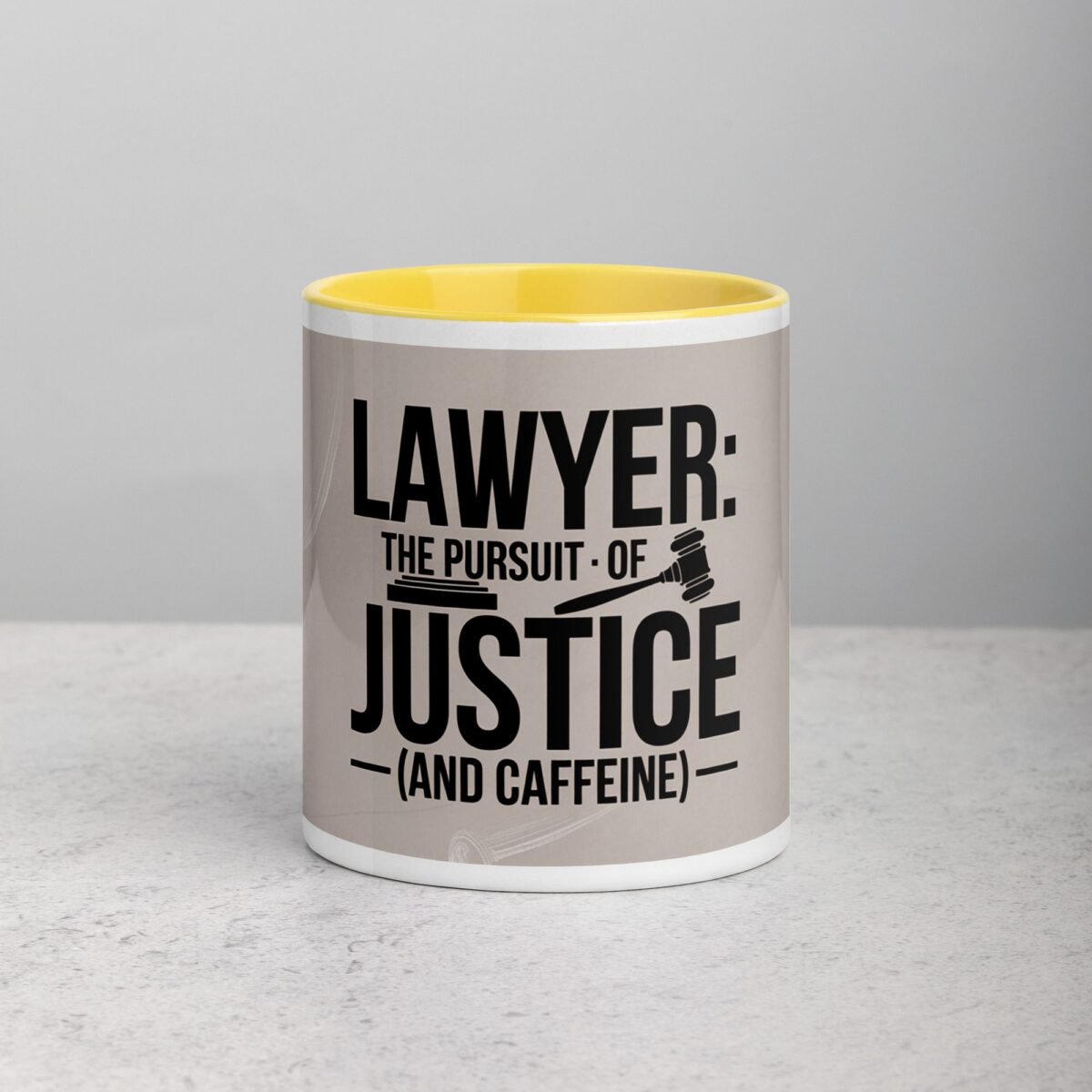 Lawyer: The Pursuit of Justice (and Caffeine) Mug - Image 19