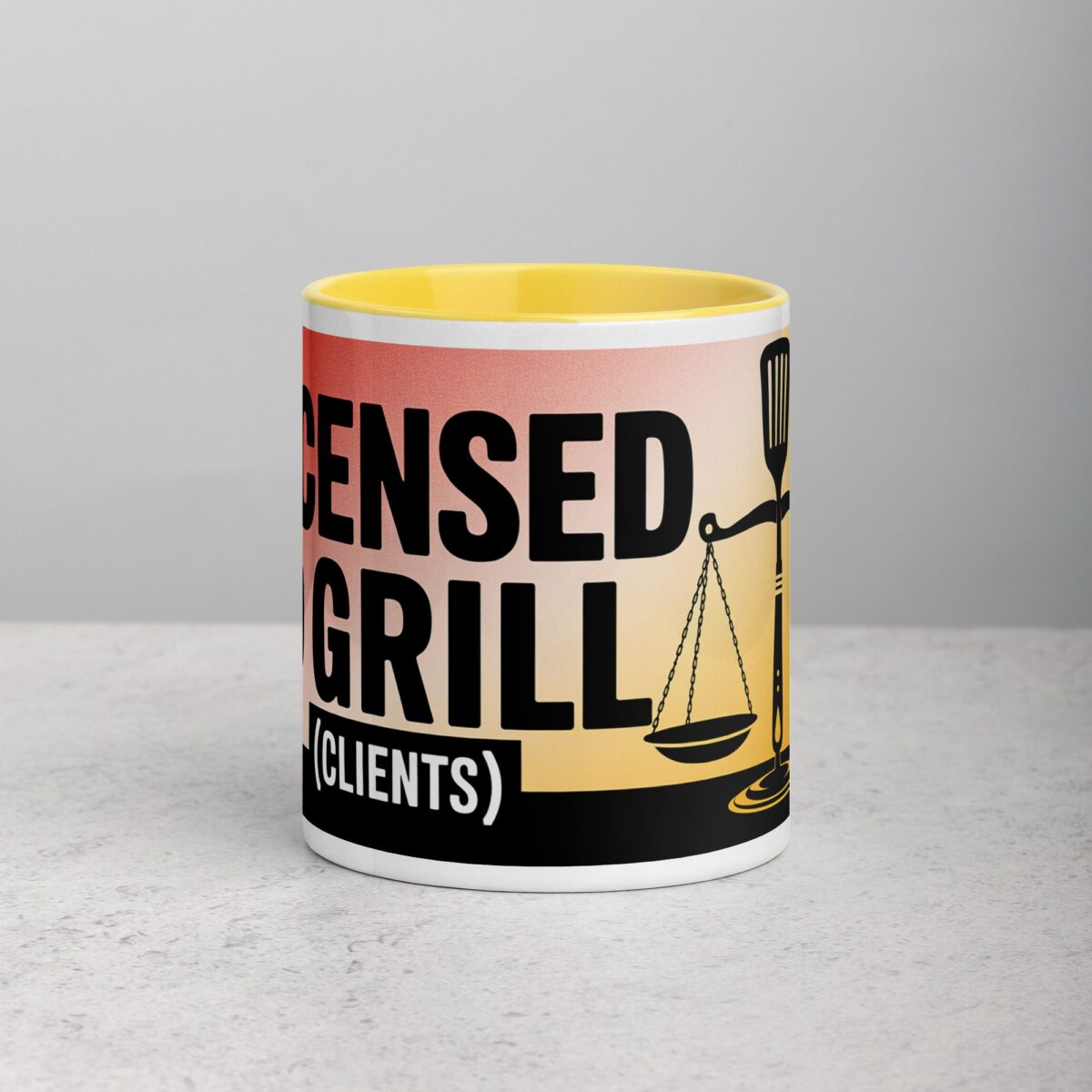 Licensed to Grill (Clients) Lawyer Coffee Mug - Image 19