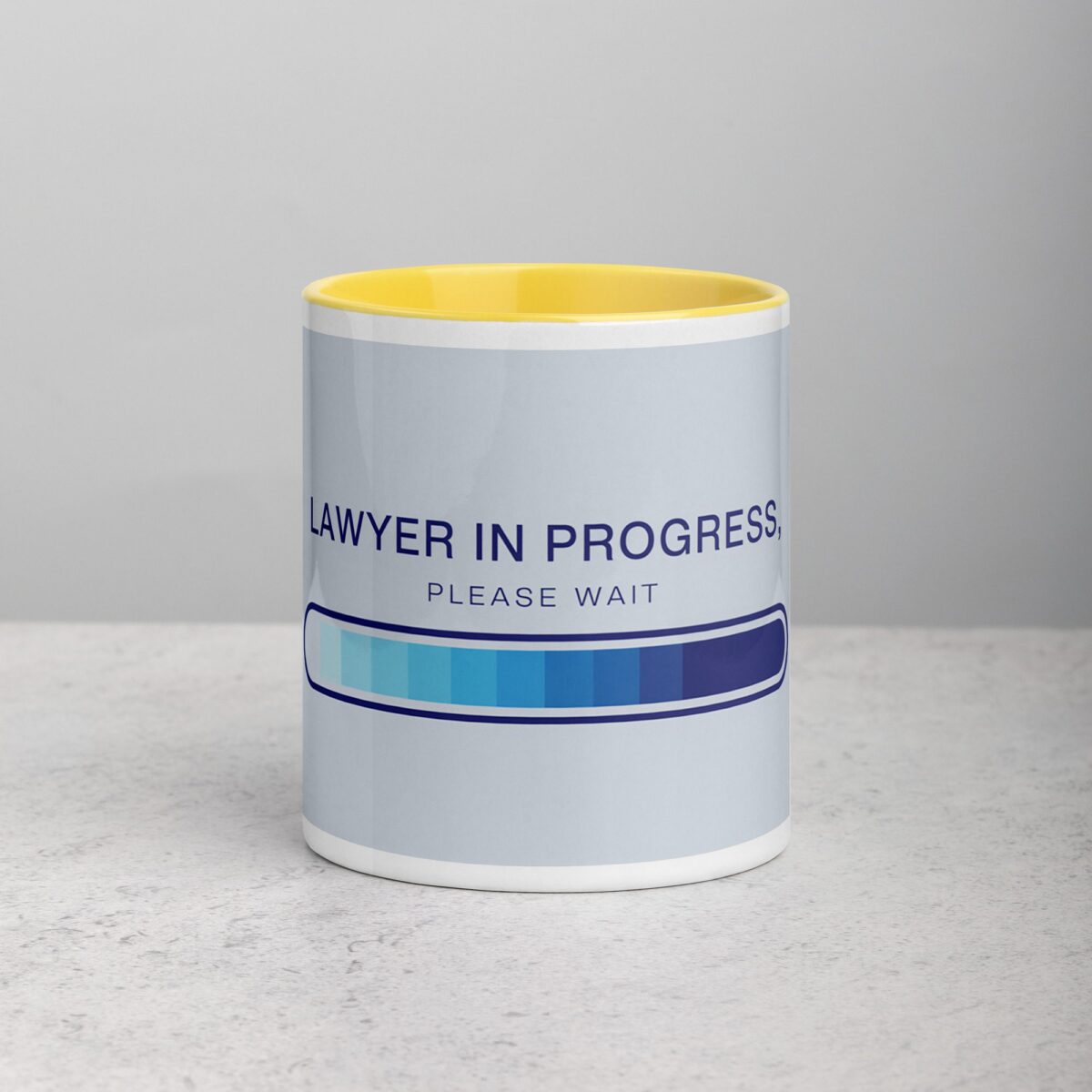 Lawyer in Progress, Please Wait Coffee Mug - Image 19