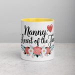 Nanny: The Heart of the Family Coffee Mug - Image 19