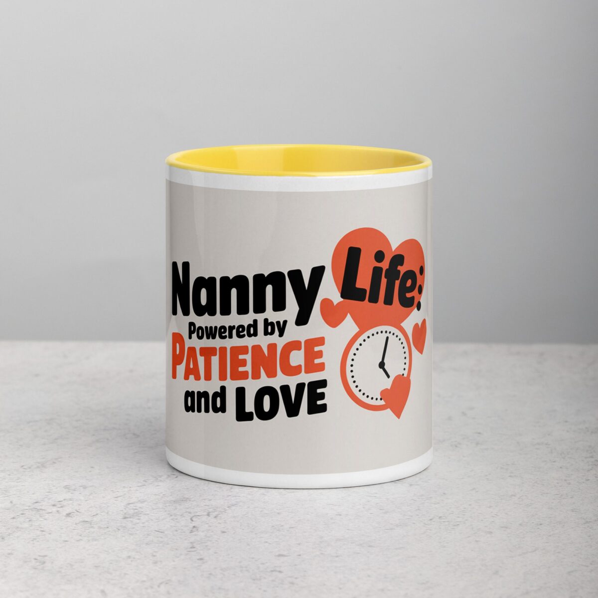 Nanny Life: Powered by Patience and Love Coffee Mug - Image 19