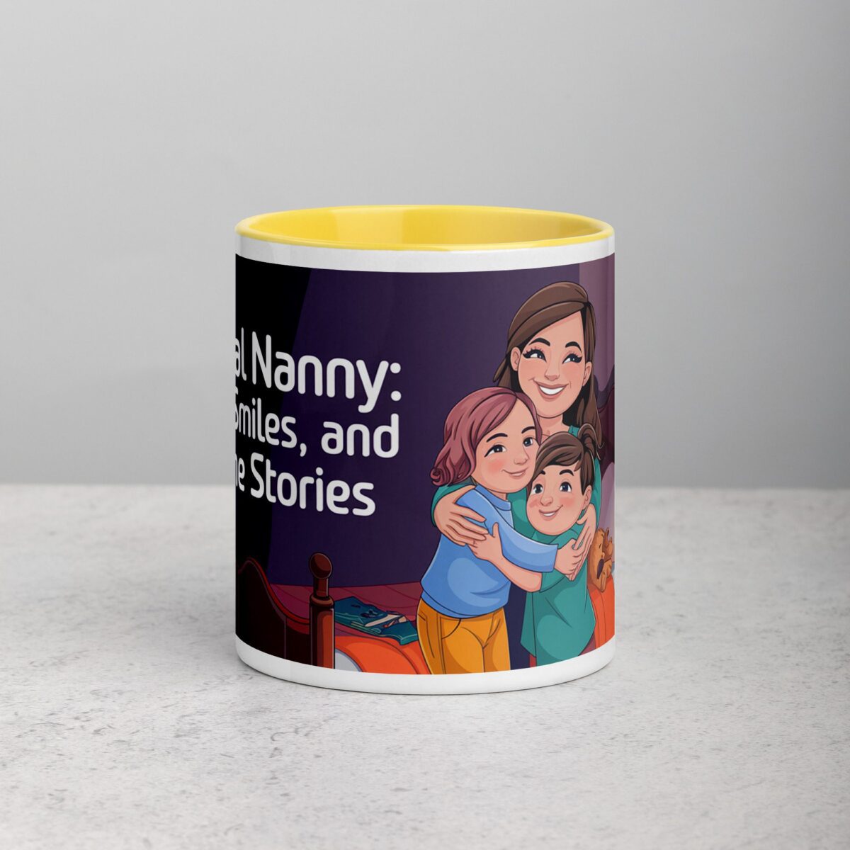 Official Nanny: Hugs, Smiles, and Bedtime Stories Mug - Image 19