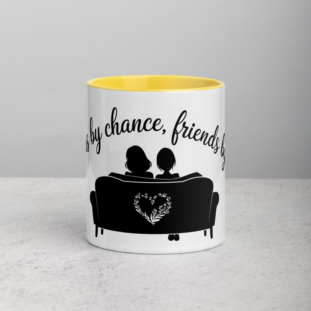 Sisters by Chance, Friends by Choice Coffee Mug - Image 19