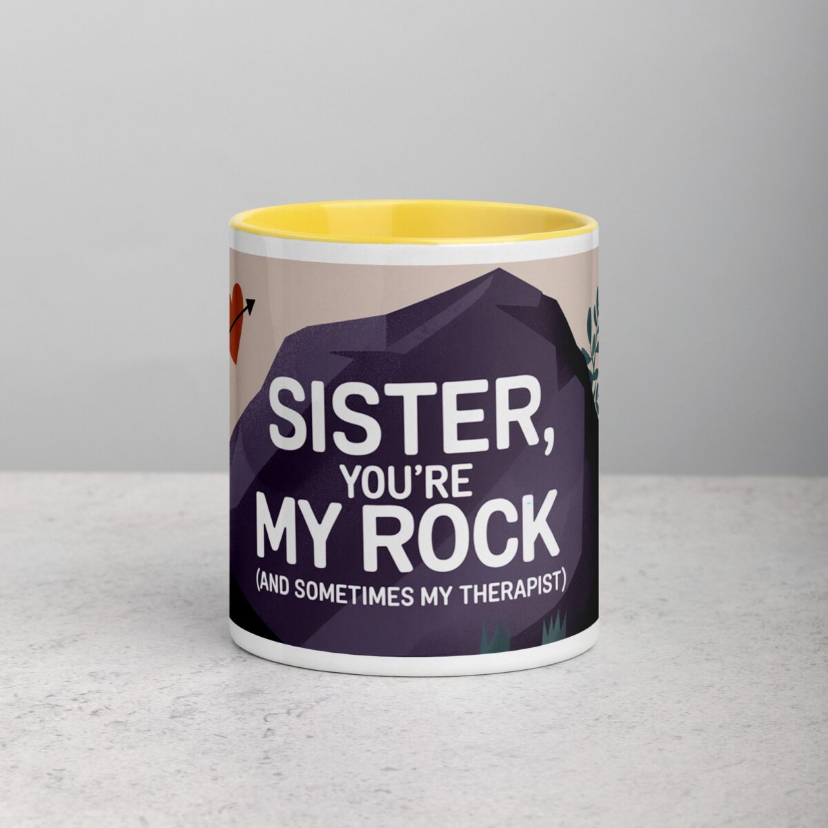 Sister, You’re My Rock (And Sometimes My Therapist) Coffee Mug - Image 19