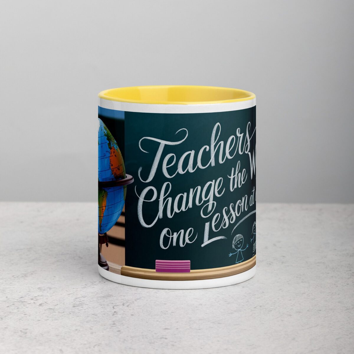 Teachers Change the World One Lesson at a Time Mug - Image 19