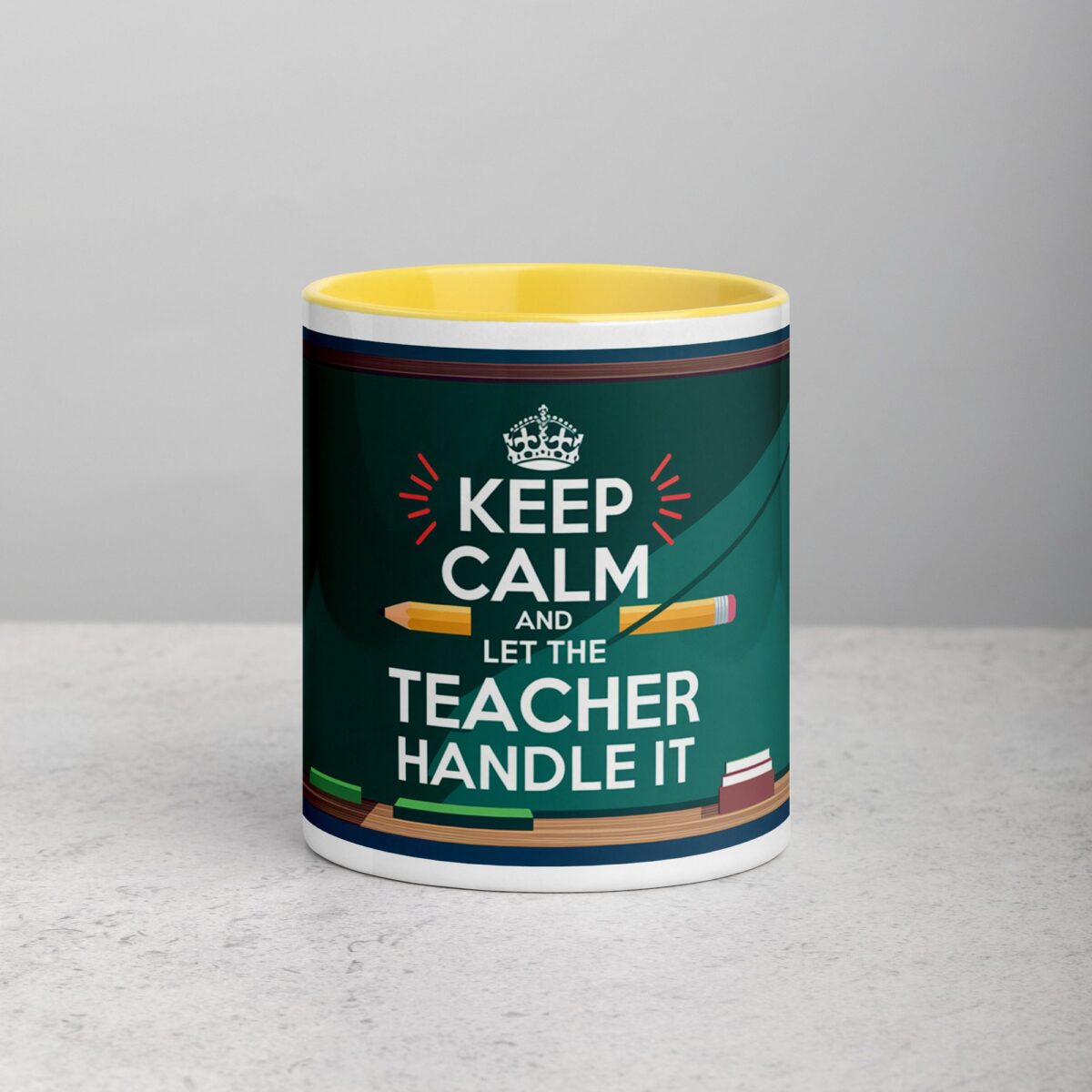 Keep Calm and Let the Teacher Handle It Mug - Image 19