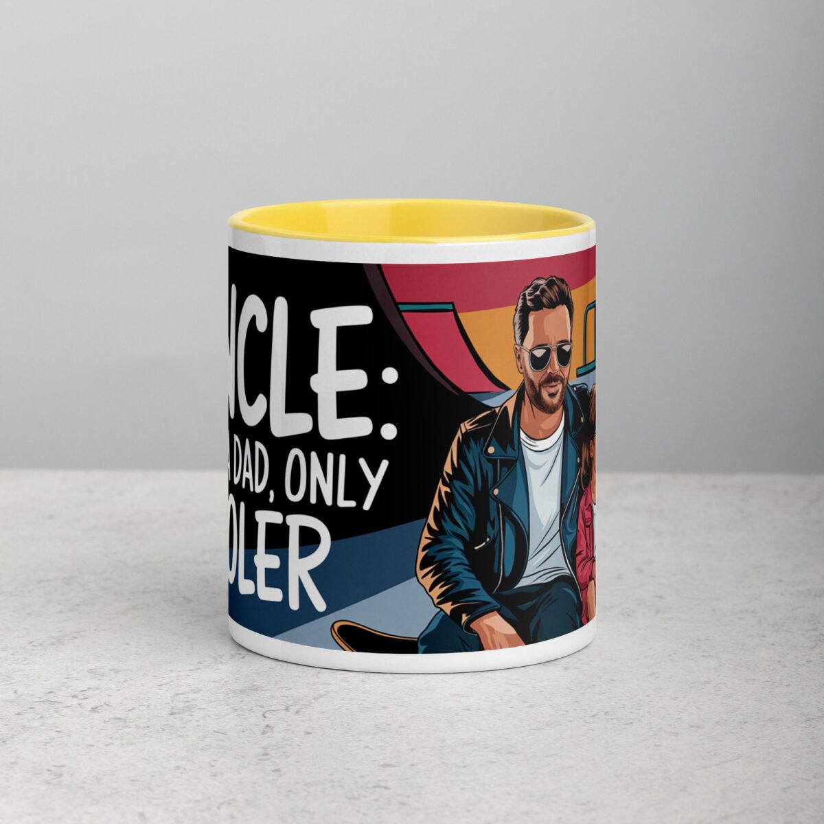 Uncle: Like a Dad, Only Cooler Coffee Mug - Image 19