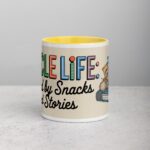 Uncle Life: Fueled by Snacks and Stories Mug - Image 19