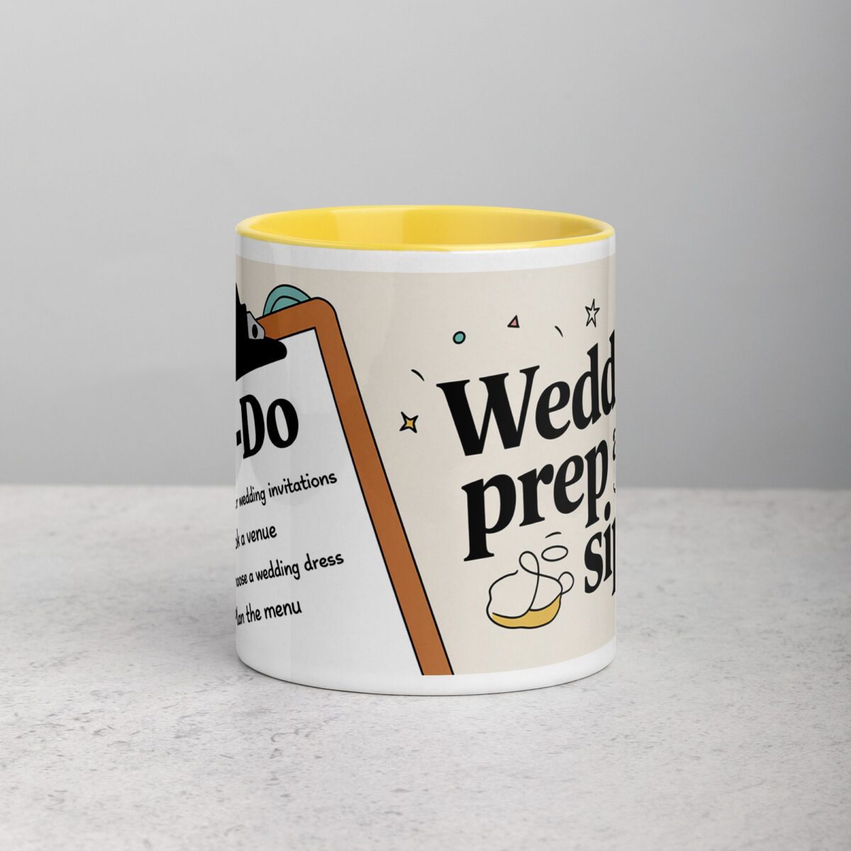 Wedding Prep and Sips Bridesmaid Mug - Image 19