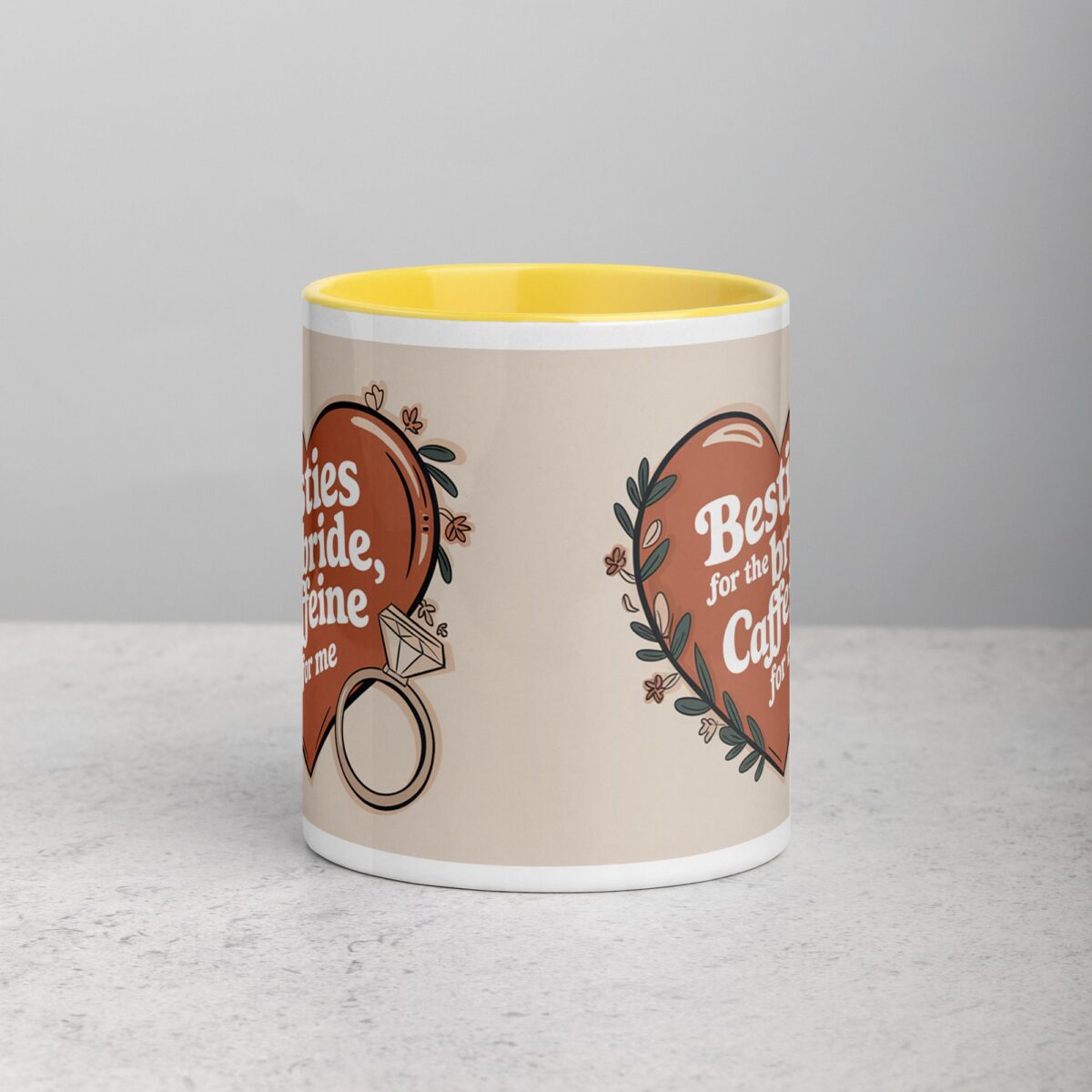 Besties for the Bride, Caffeine for Me Mug - Image 19