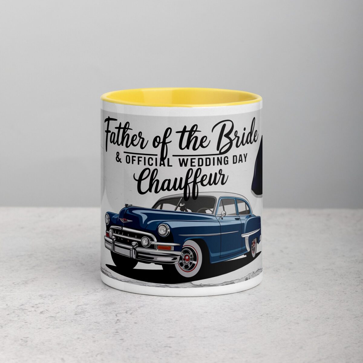 Father of the Bride & Official Wedding Day Chauffeur Mug - Image 19