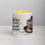 Walked Her Down the Aisle, Walking with Coffee Now Mug - Image 19