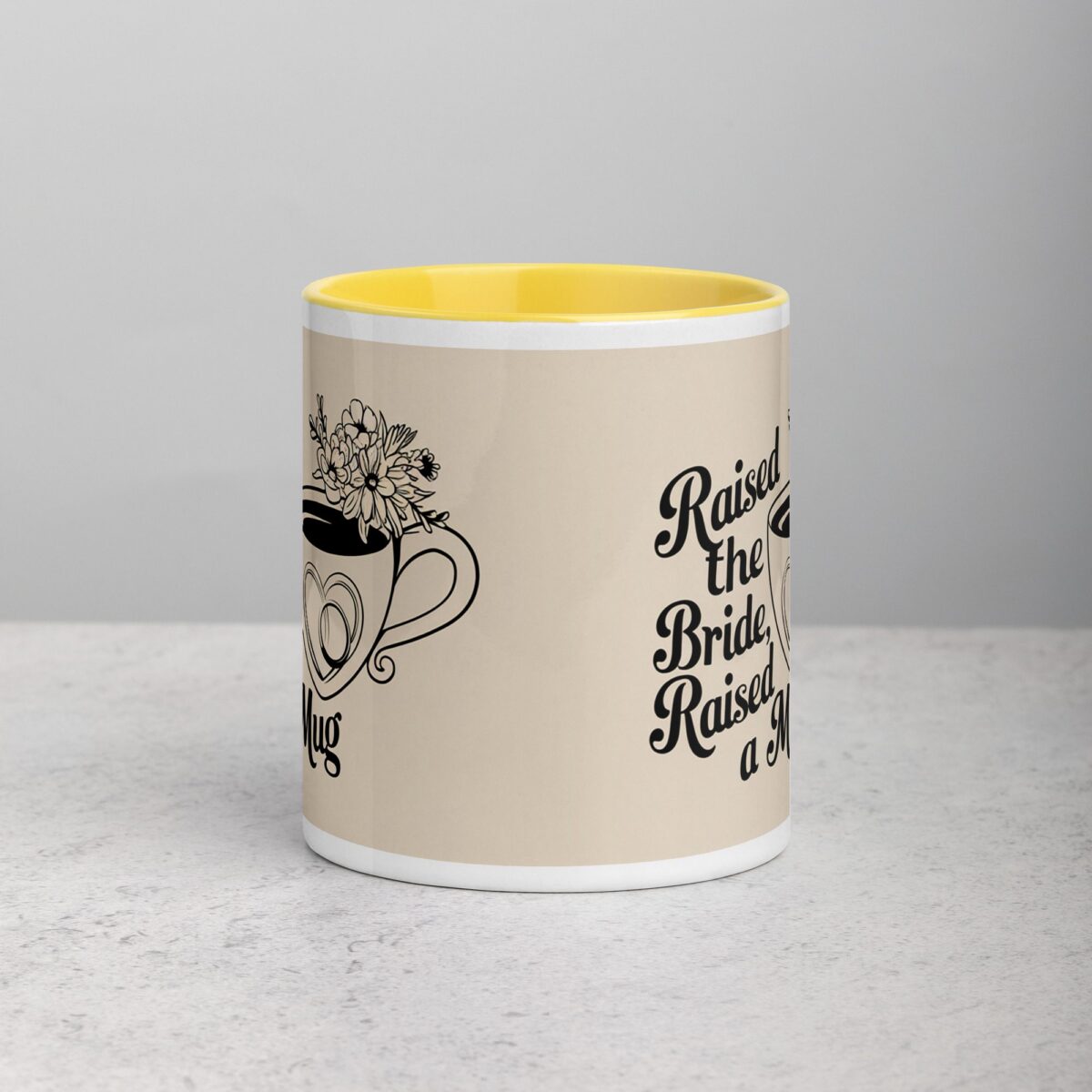 Raised the Bride, Raised a Mug Father of Bride Mug - Image 19