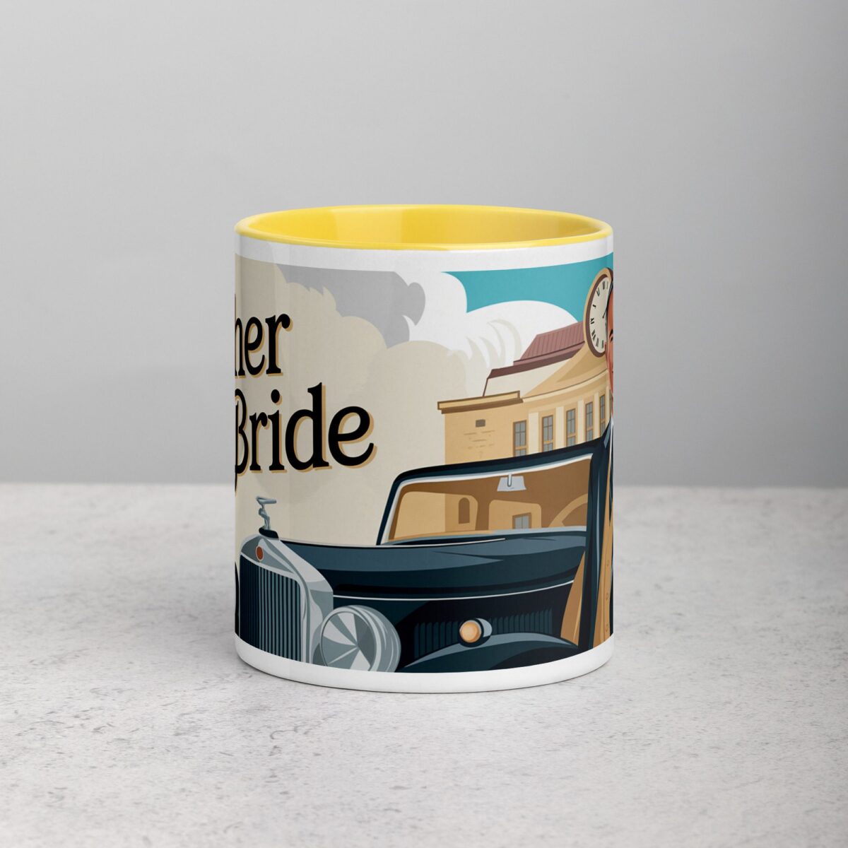 Father of the Bride Retro Coffee Mug & Tea Cup - Image 19
