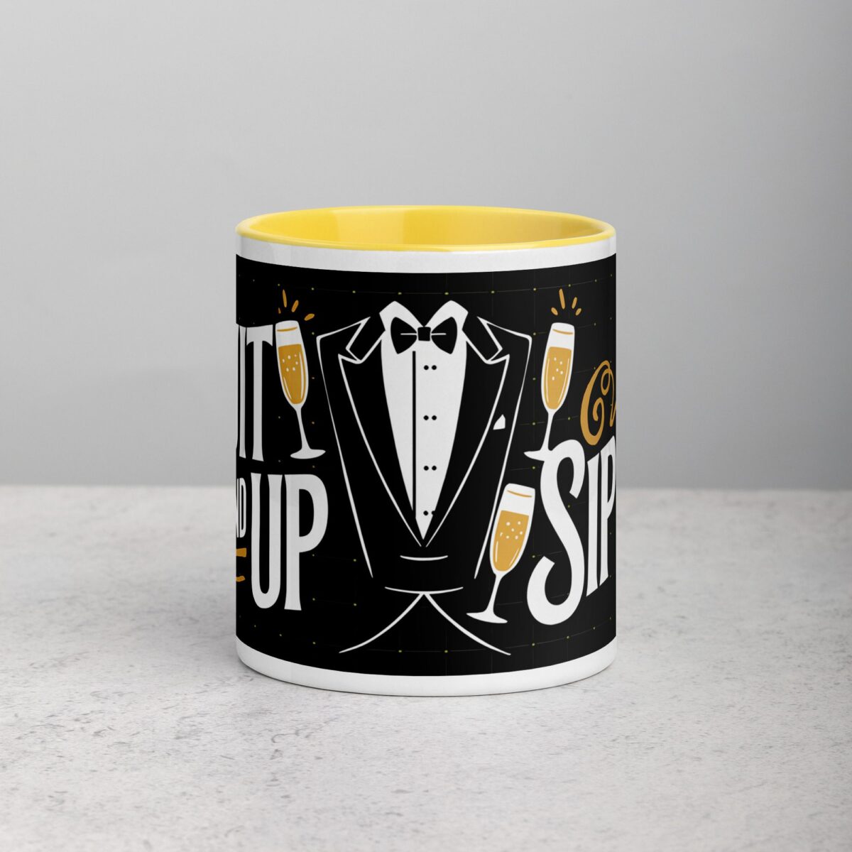 Suit Up and Sip Up Groomsman Coffee Mug - Image 19