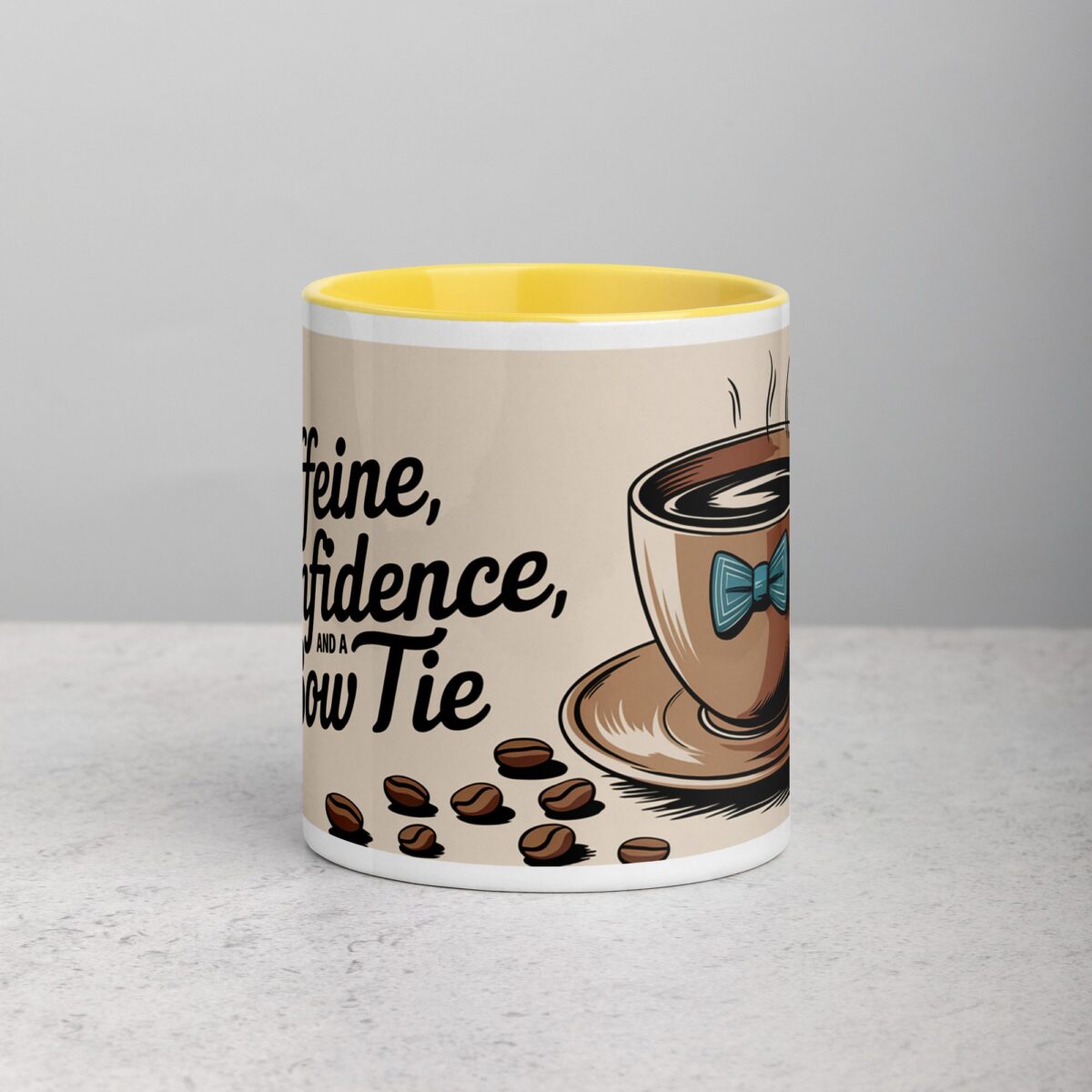 Caffeine, Confidence, and a Bow Tie Groomsman Mug - Image 19