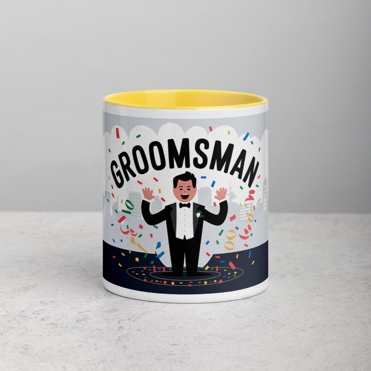 Groomsman Fun Wedding Coffee Mug & Tea Cup - Image 19
