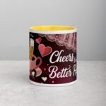 Cheers to My Better Half Husband Coffee Mug - Image 19