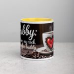 Hubby: My Love, My Rock, My Coffee Buddy Mug - Image 19