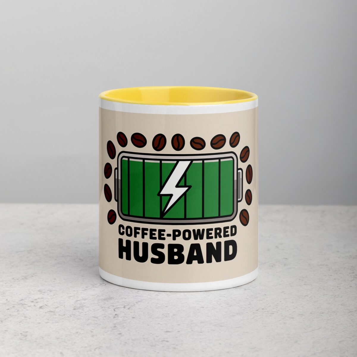 Coffee-Powered Husband Mug - Image 19