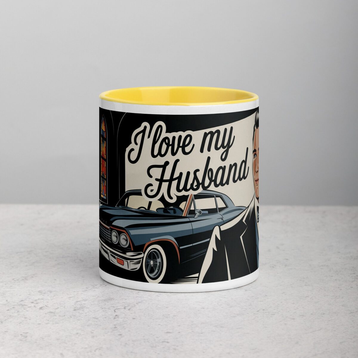 I Love My Husband Retro Coffee Mug & Tea Cup - Image 19