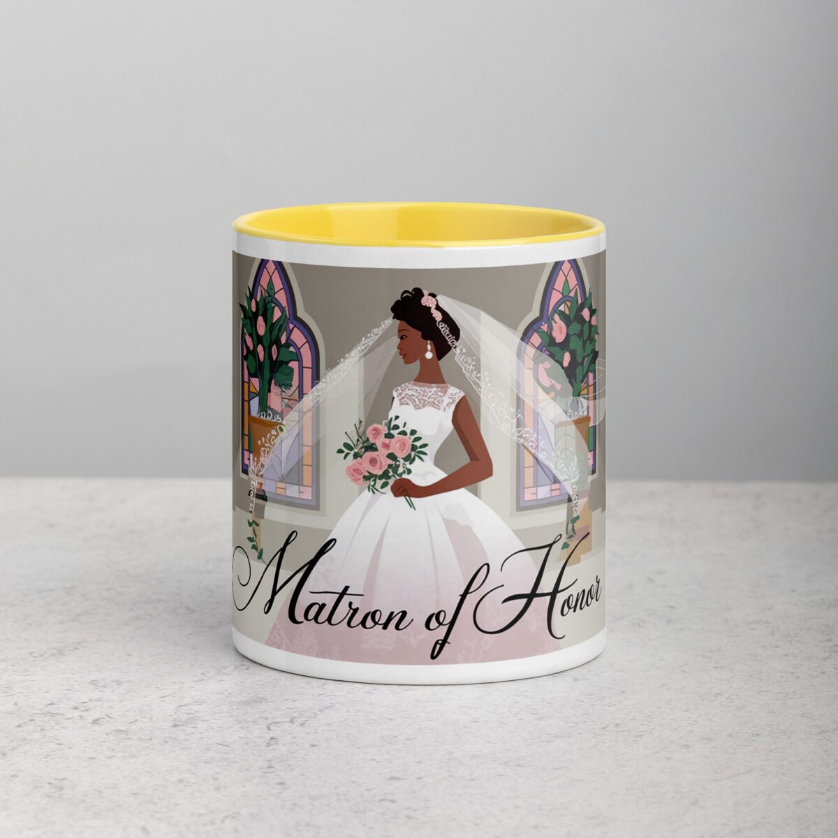 Matron of Honor Elegant Coffee Mug & Tea Cup - Image 19