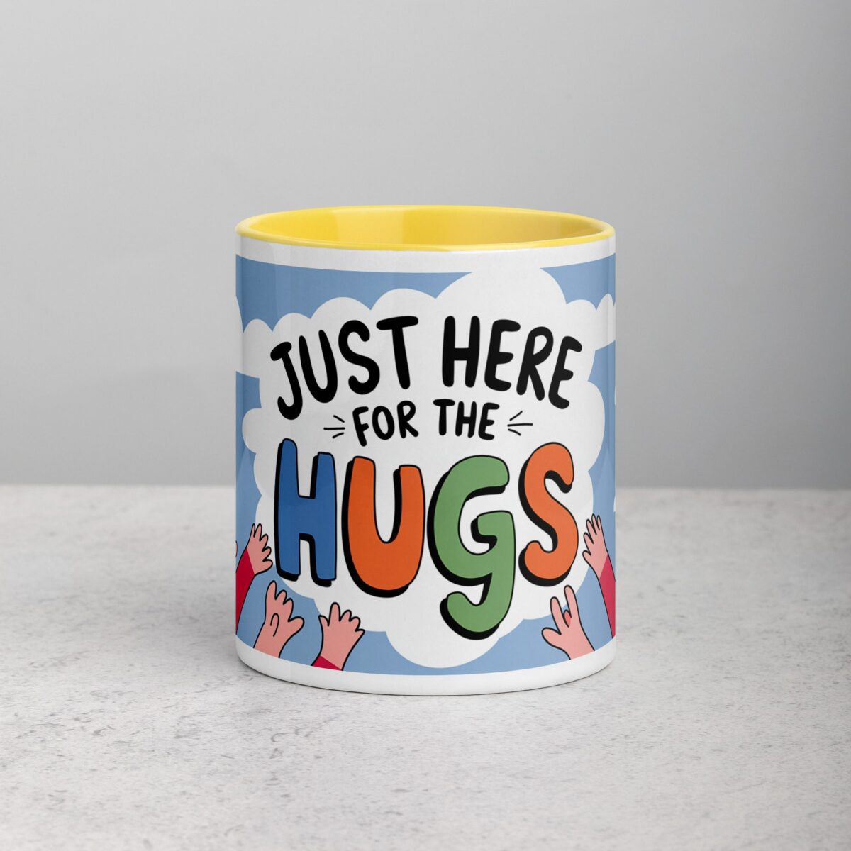 Just Here for the Hugs Coffee Mug - Image 19