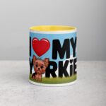 I ❤️ My Yorkie Coffee Mug & Tea Cup - Image 19